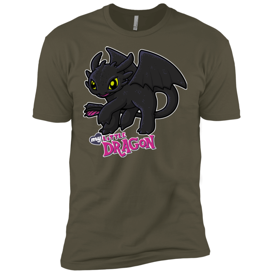 MY LITTLE DRAGON Men's Premium T-Shirt