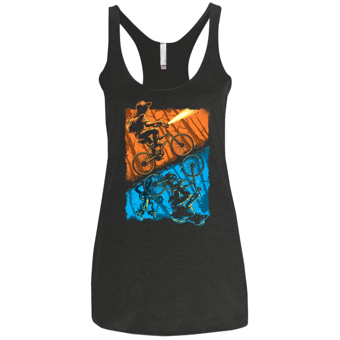 The Flea and The Acrobat Women's Triblend Racerback Tank