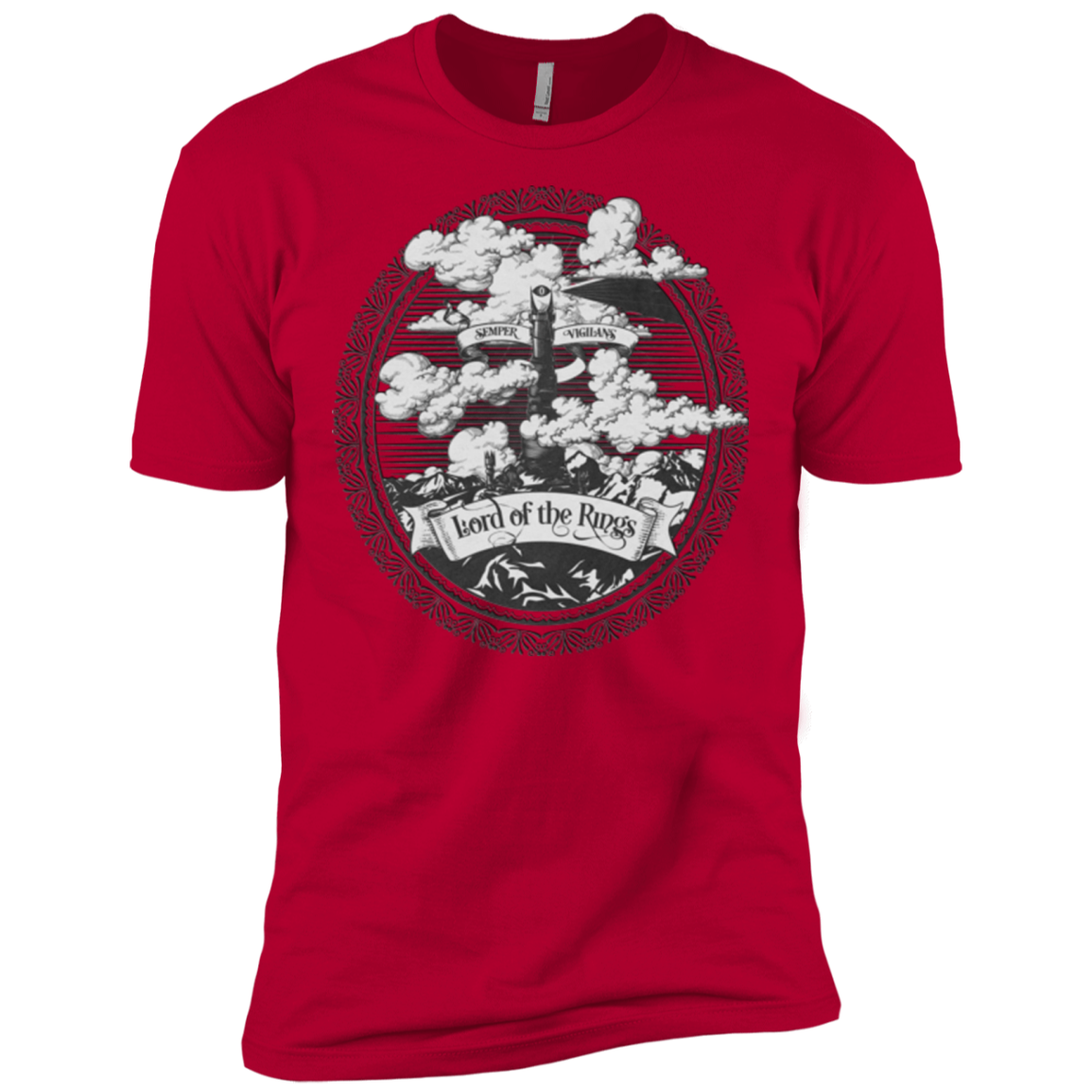 Vintage Mordor Tower Men's Premium T-Shirt
