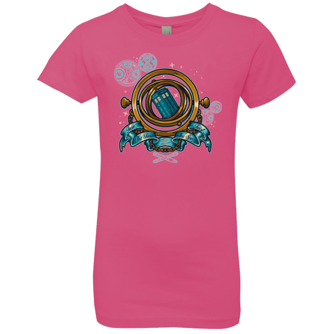 TURN THE TIME TWIST THE SPACE Girls Premium T-Shirt