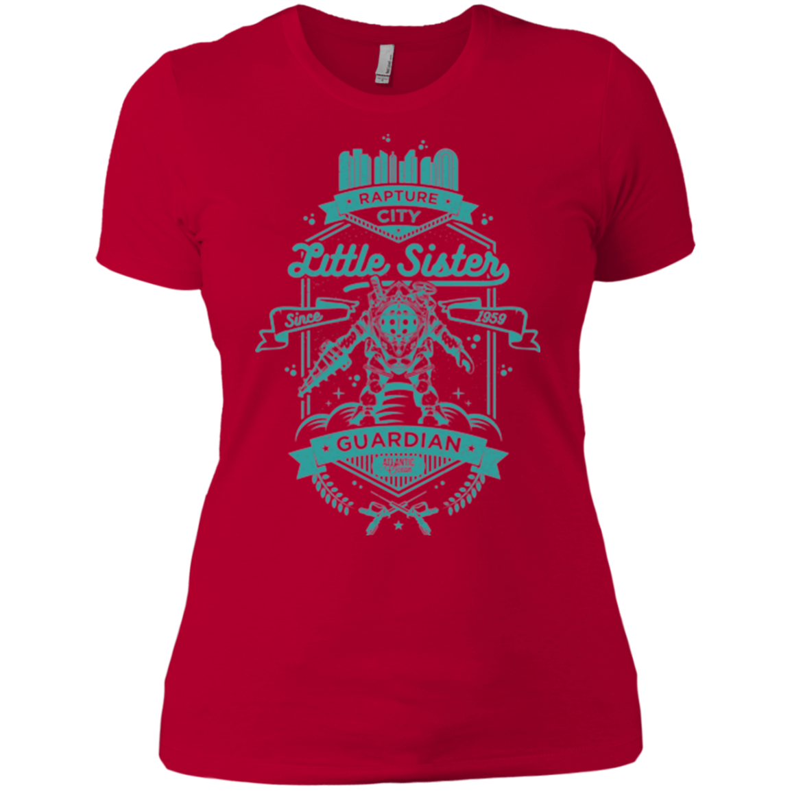 Little Sister Protector Women's Premium T-Shirt