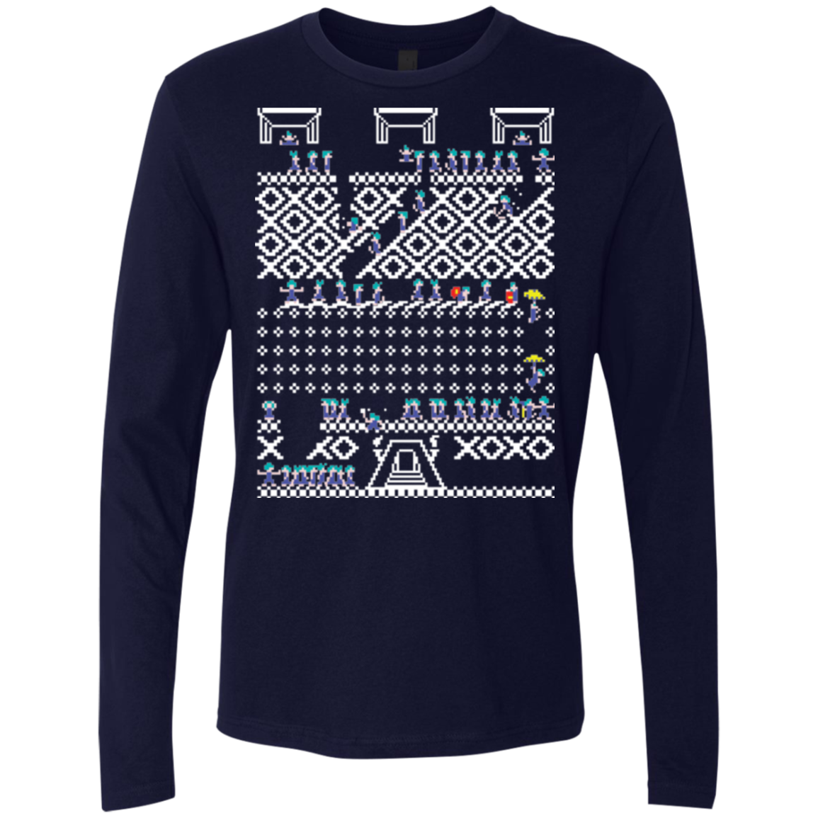 OH NO! It's Christmas! Men's Premium Long Sleeve