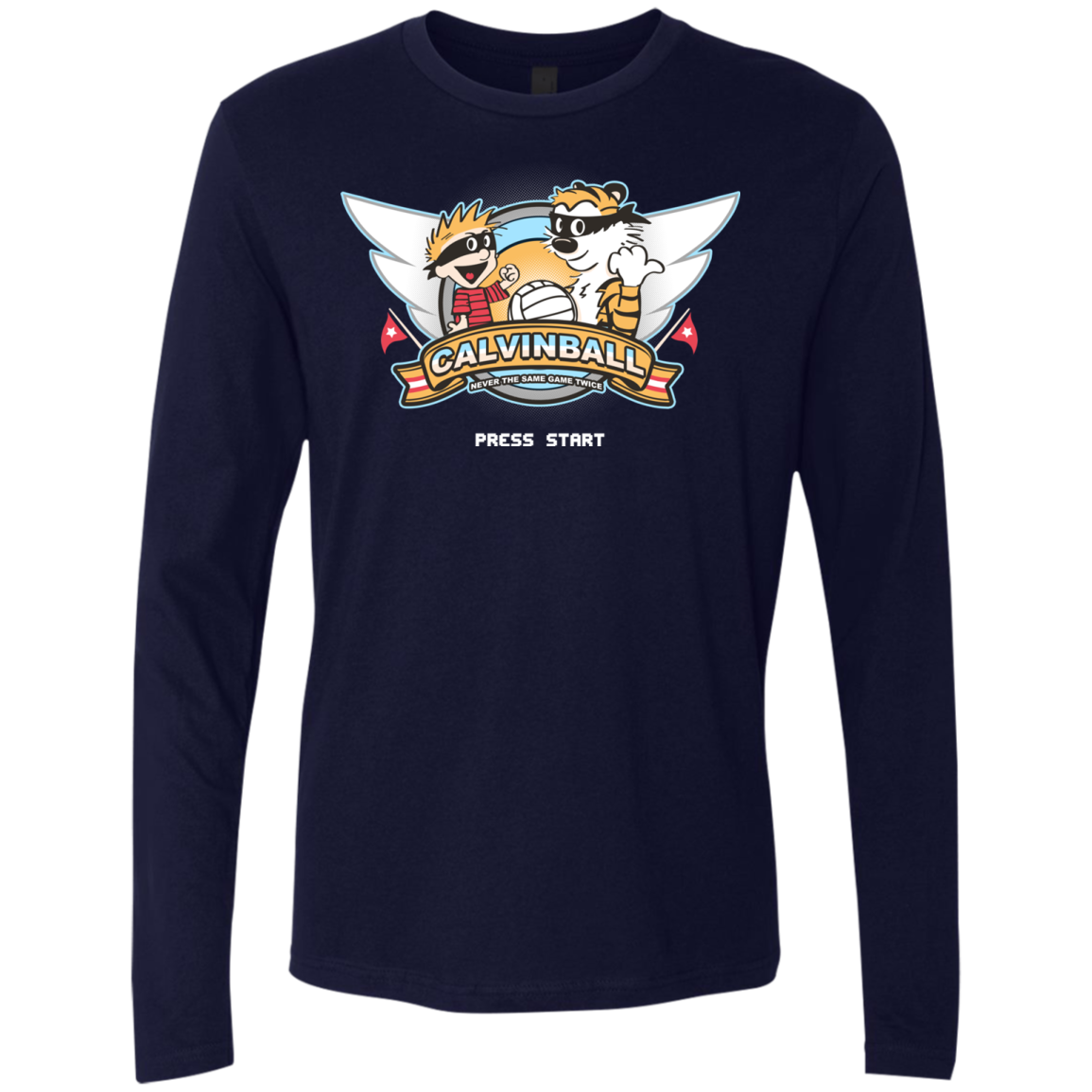 Calvinball Video Game Men's Premium Long Sleeve