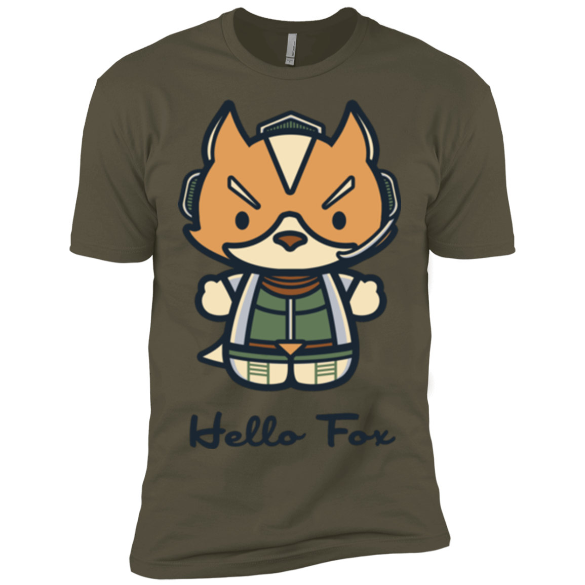 Hello Fox Men's Premium T-Shirt