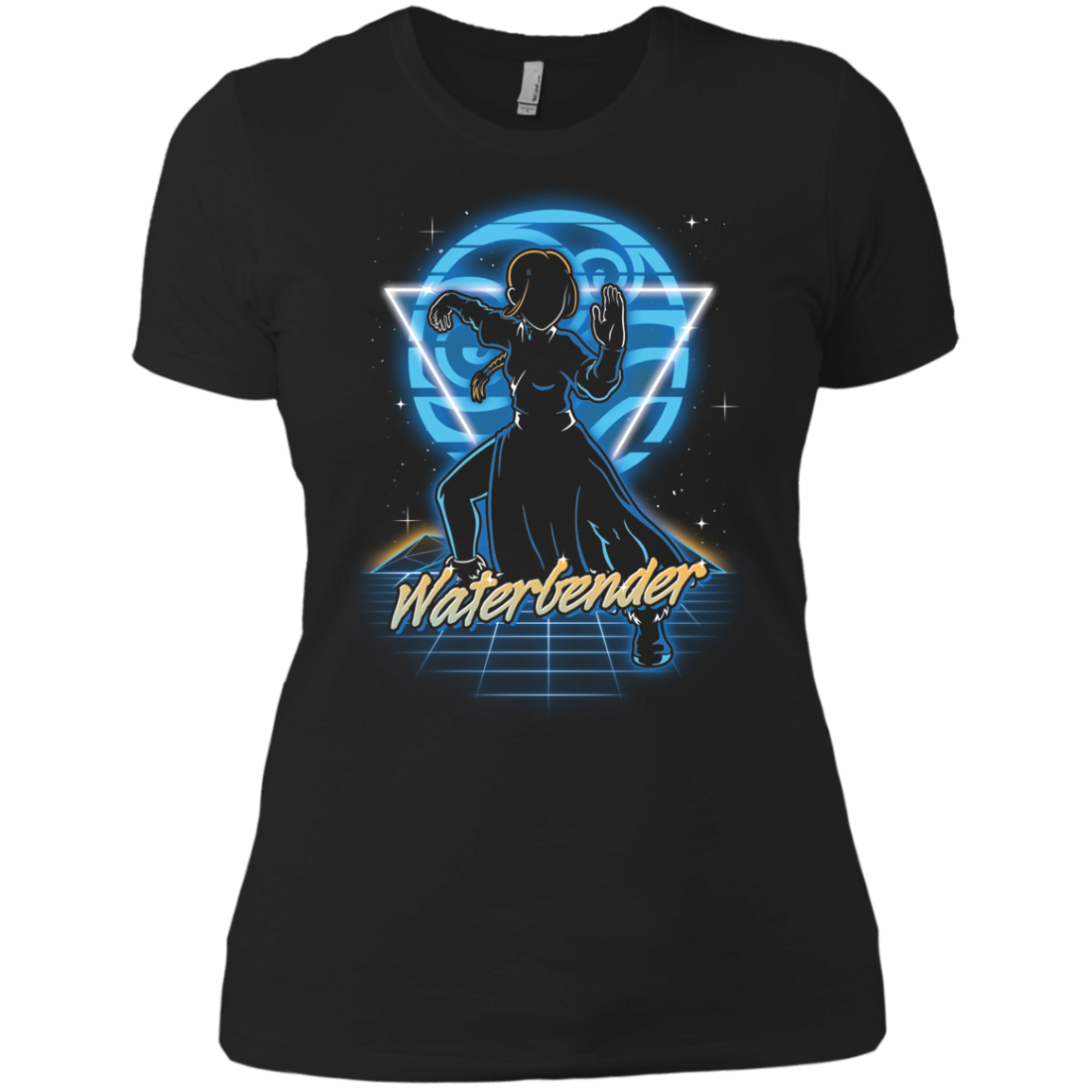 Retro Waterbender Women's Premium T-Shirt