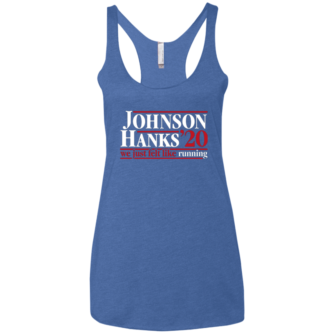 Johnson Hanks 2020 Women's Triblend Racerback Tank