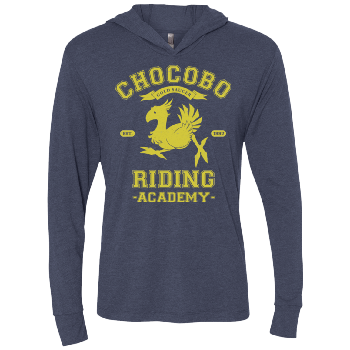 Riding Academy Triblend Long Sleeve Hoodie Tee