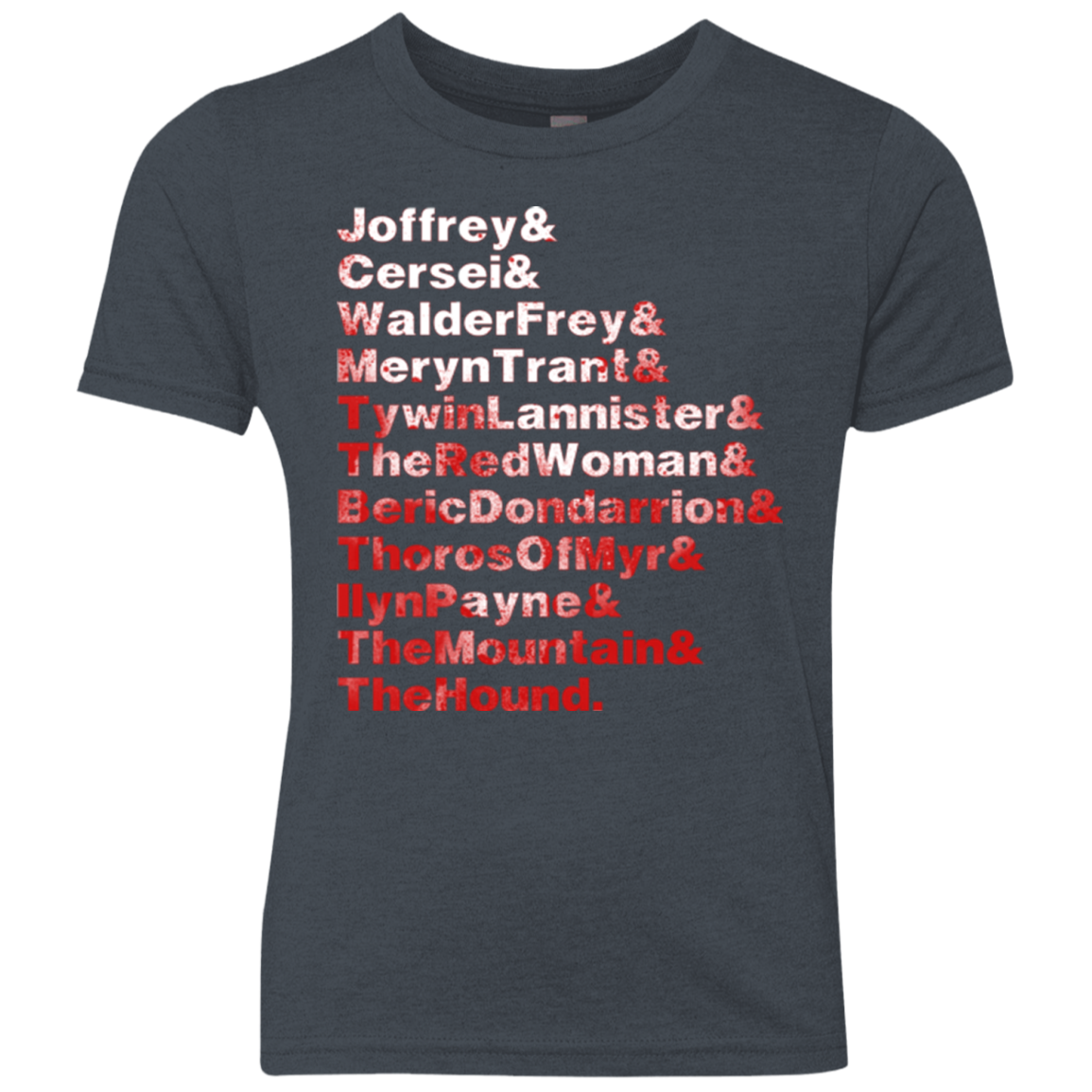 Aryas Kill List Youth Triblend T-Shirt