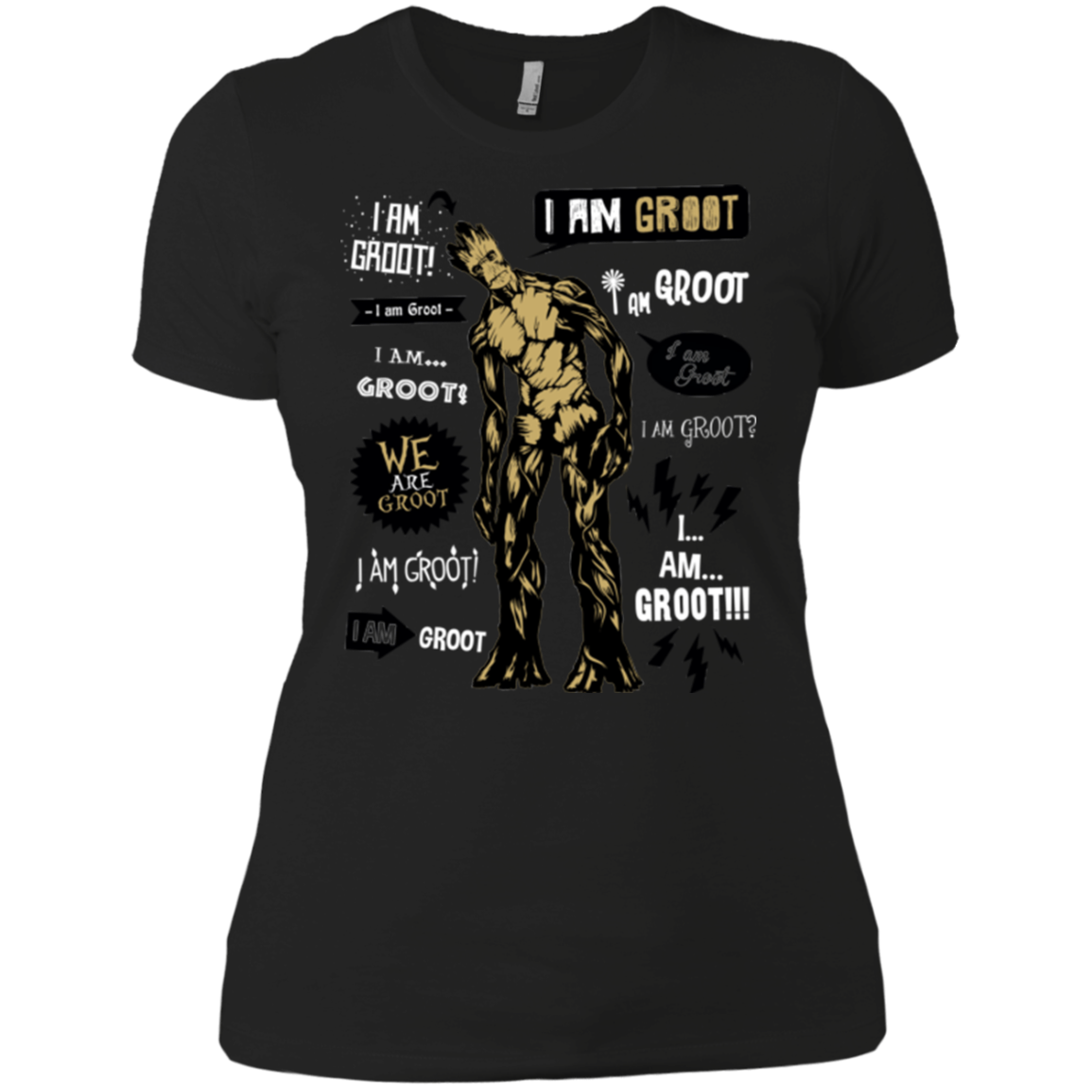 Groot Famous Quotes Women's Premium T-Shirt