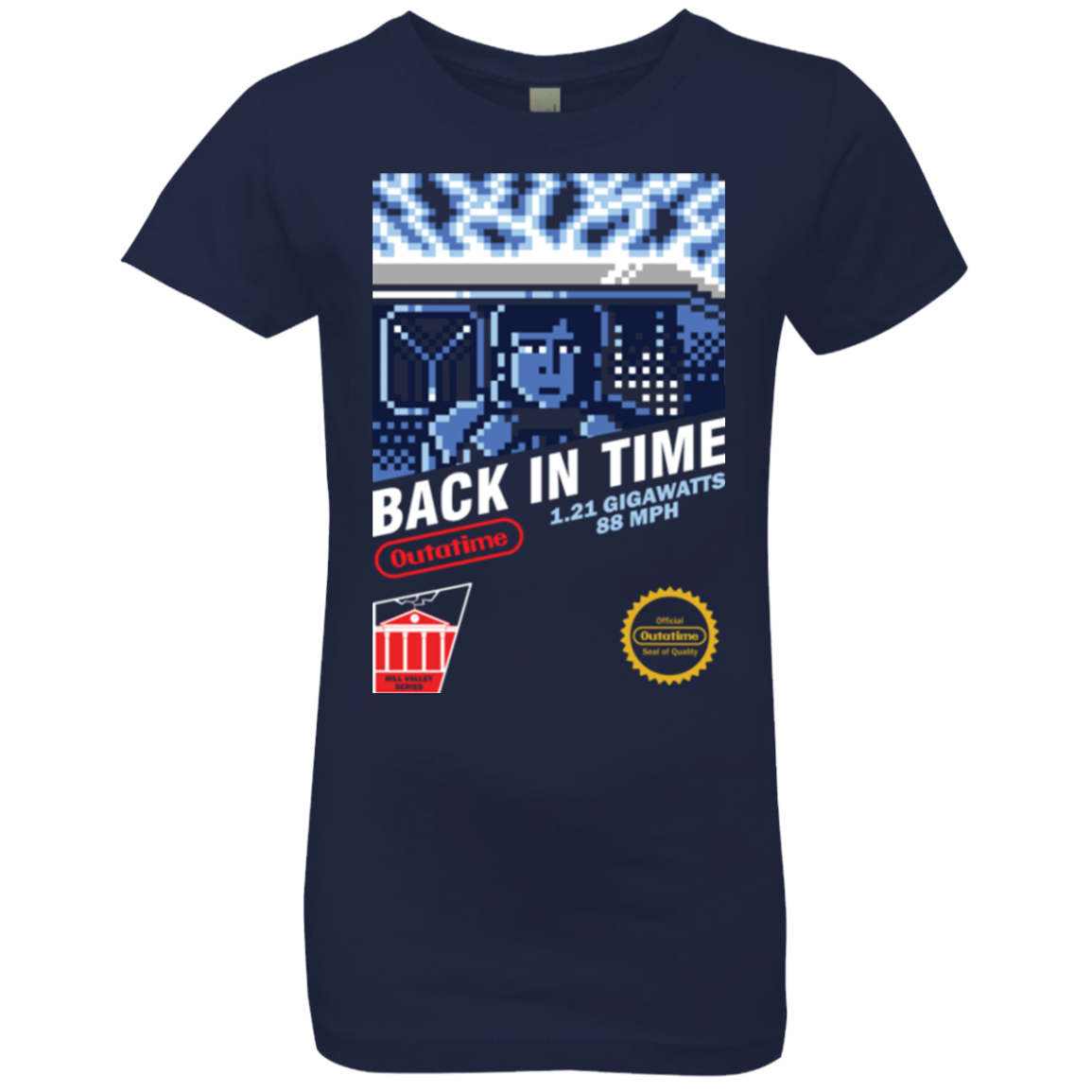 Back In Time Girls Premium T-Shirt