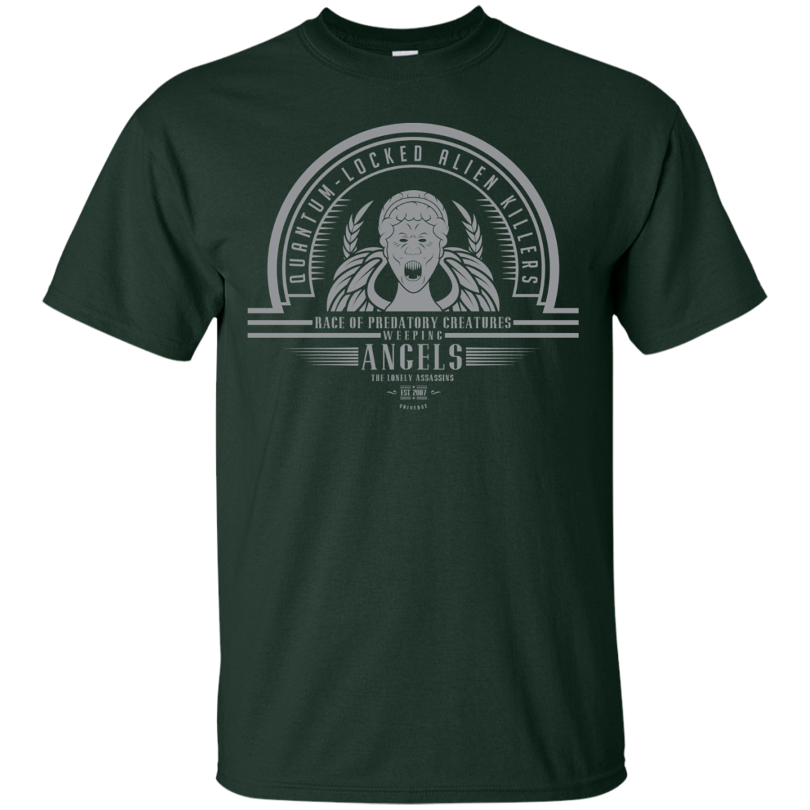 Who Villains Weeping Angels T-Shirt