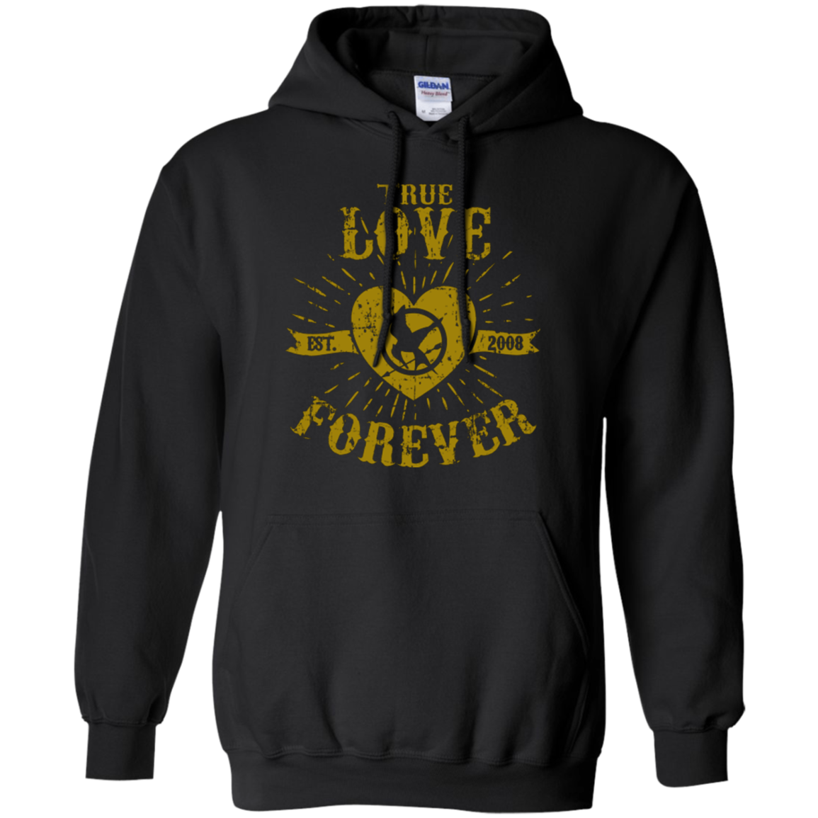 True Love Forever Games Pullover Hoodie