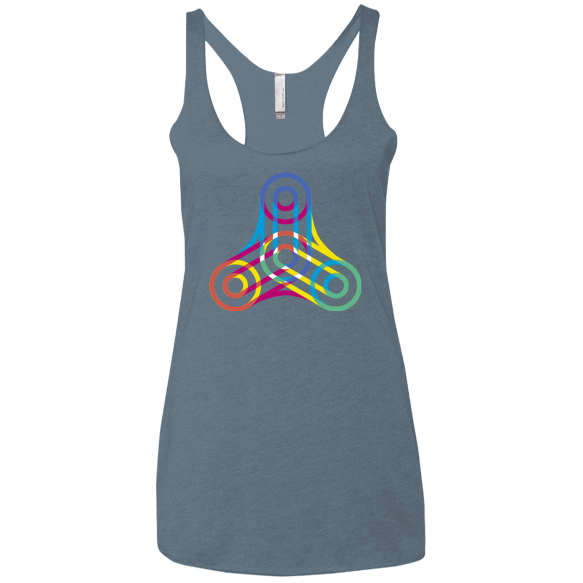 Never Win Women's Triblend Racerback Tank
