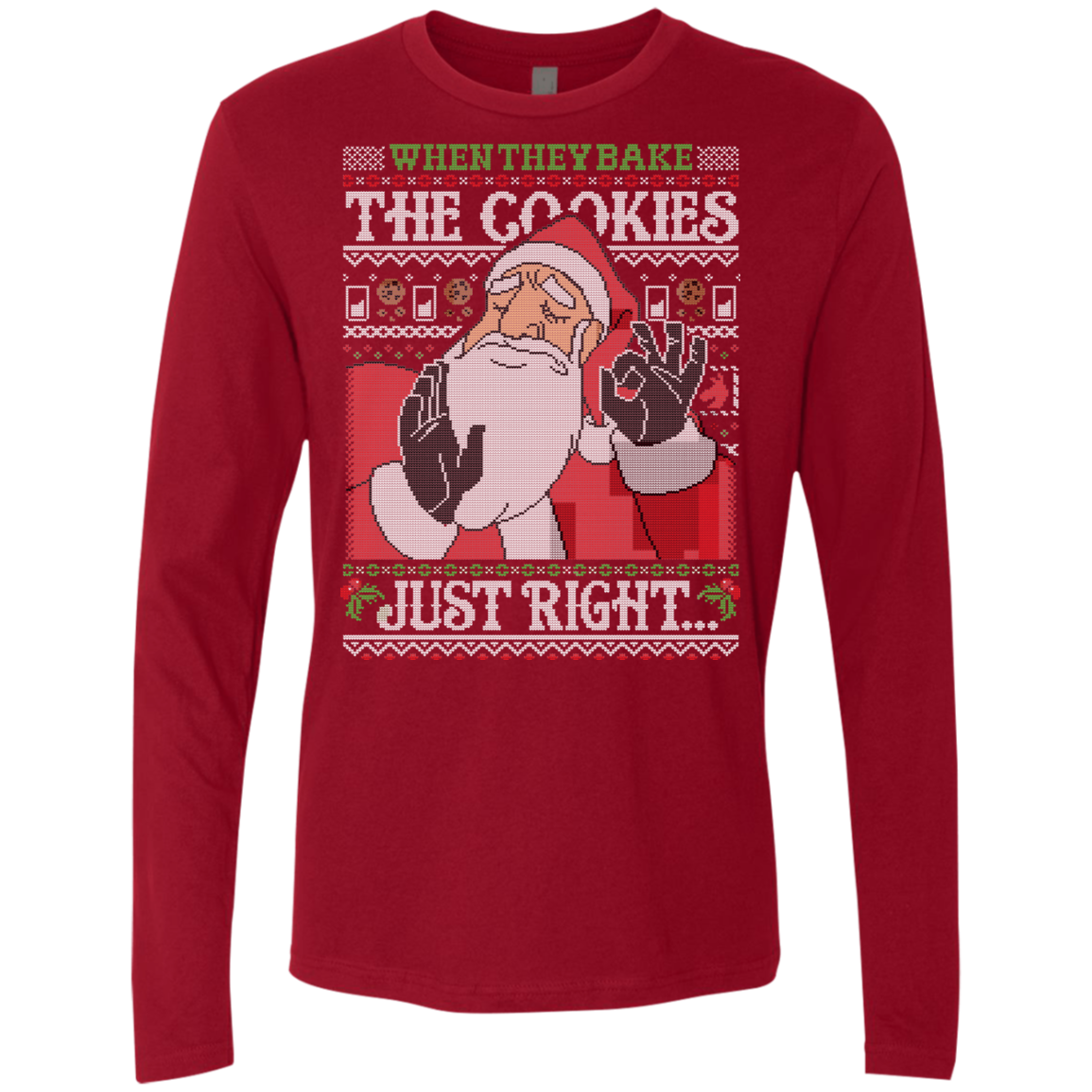 Pacha Santa ugly sweater Men's Premium Long Sleeve