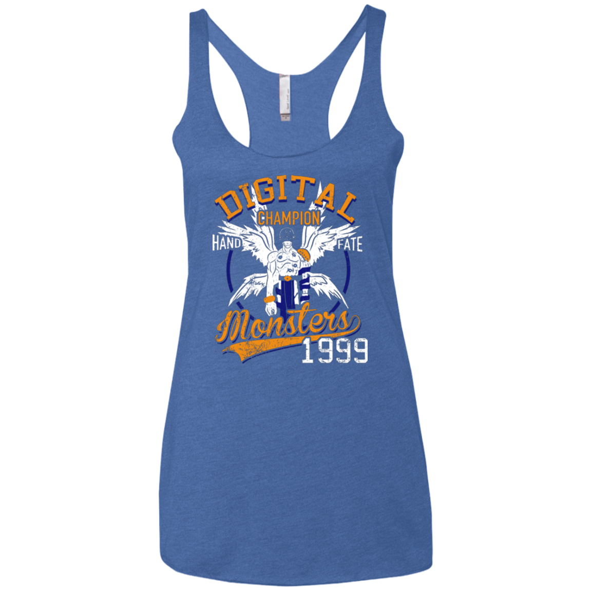 HAND OF FATE Women's Triblend Racerback Tank