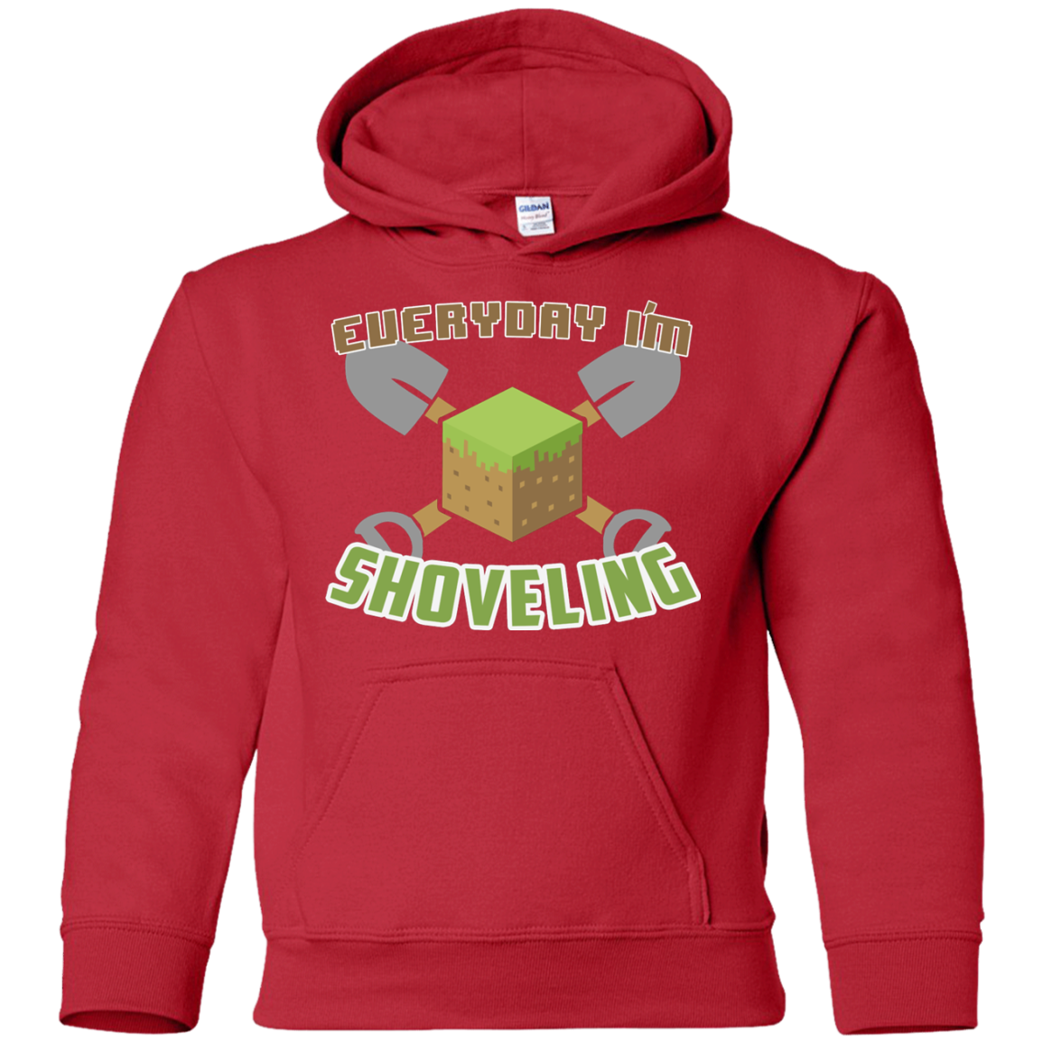 Everyday Shoveling Youth Hoodie