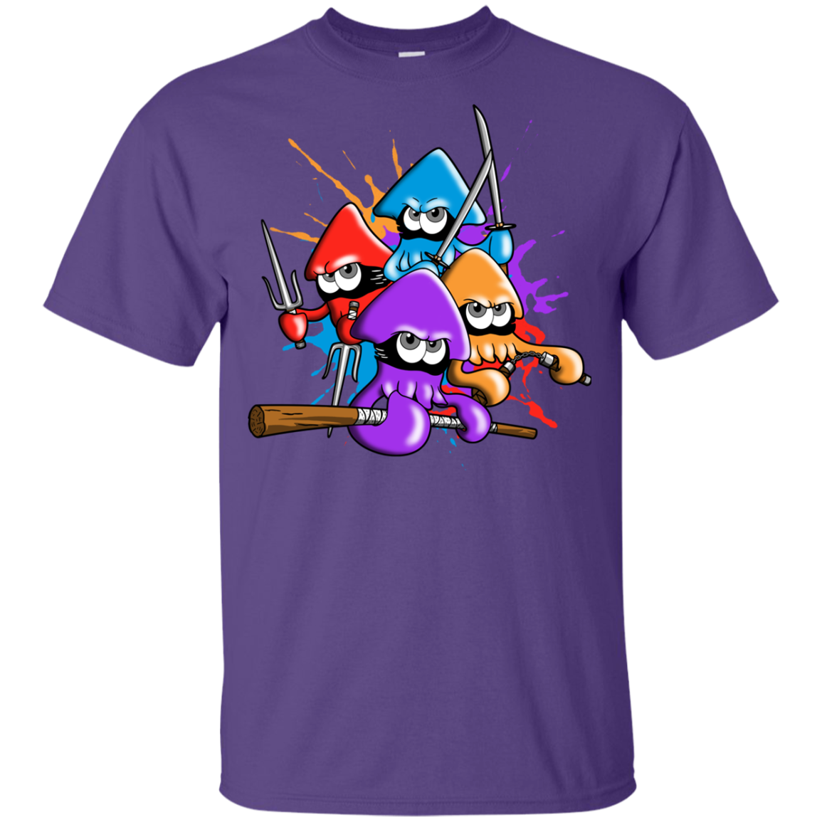 Teenage Mutant Ninja Squids Youth T-Shirt