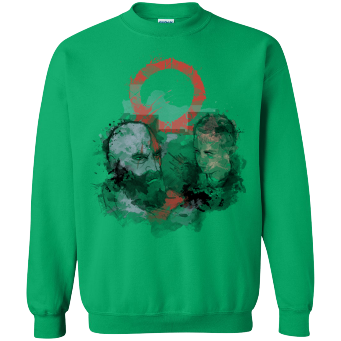 WARTER COLOR Crewneck Sweatshirt