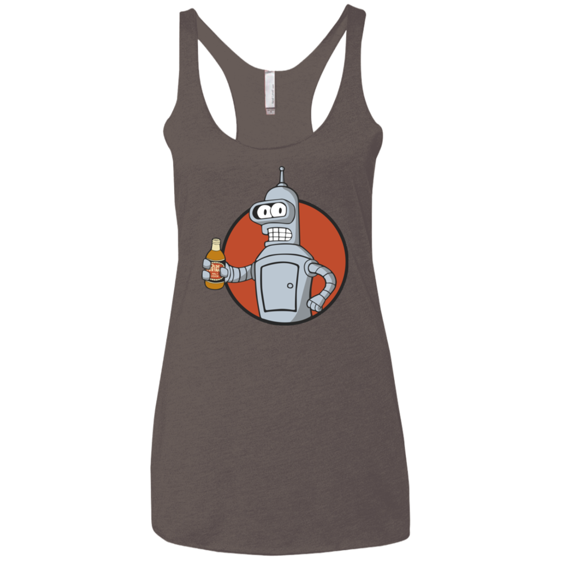 Vault bot Women's Triblend Racerback Tank