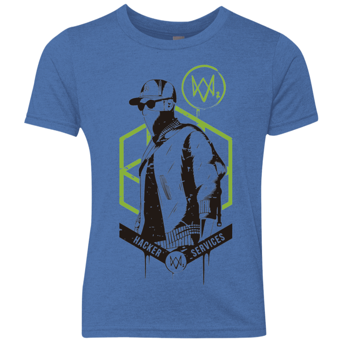 Watch Dogs 2 Hacker Services Youth Triblend T-Shirt