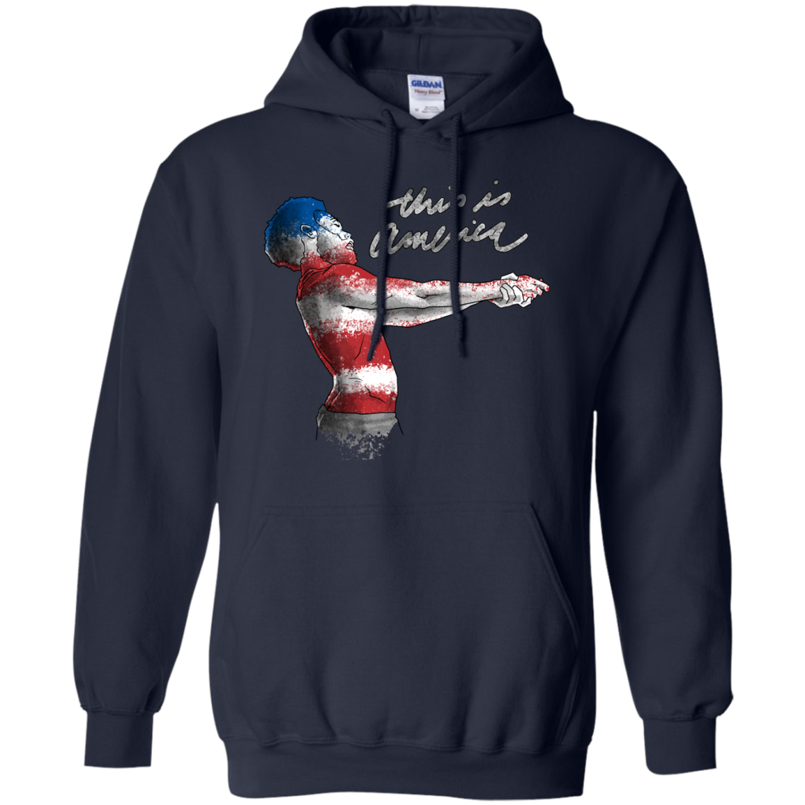 America Pullover Hoodie