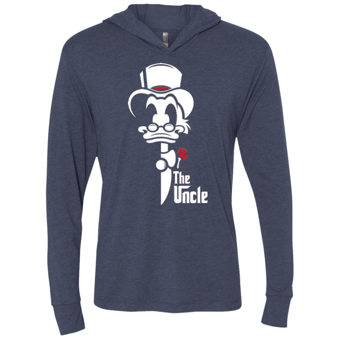 The Uncle Triblend Long Sleeve Hoodie Tee