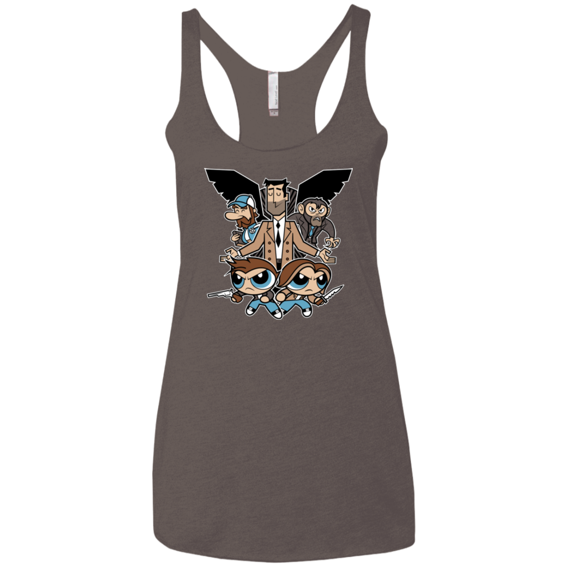 Hell and Back Boys Women's Triblend Racerback Tank