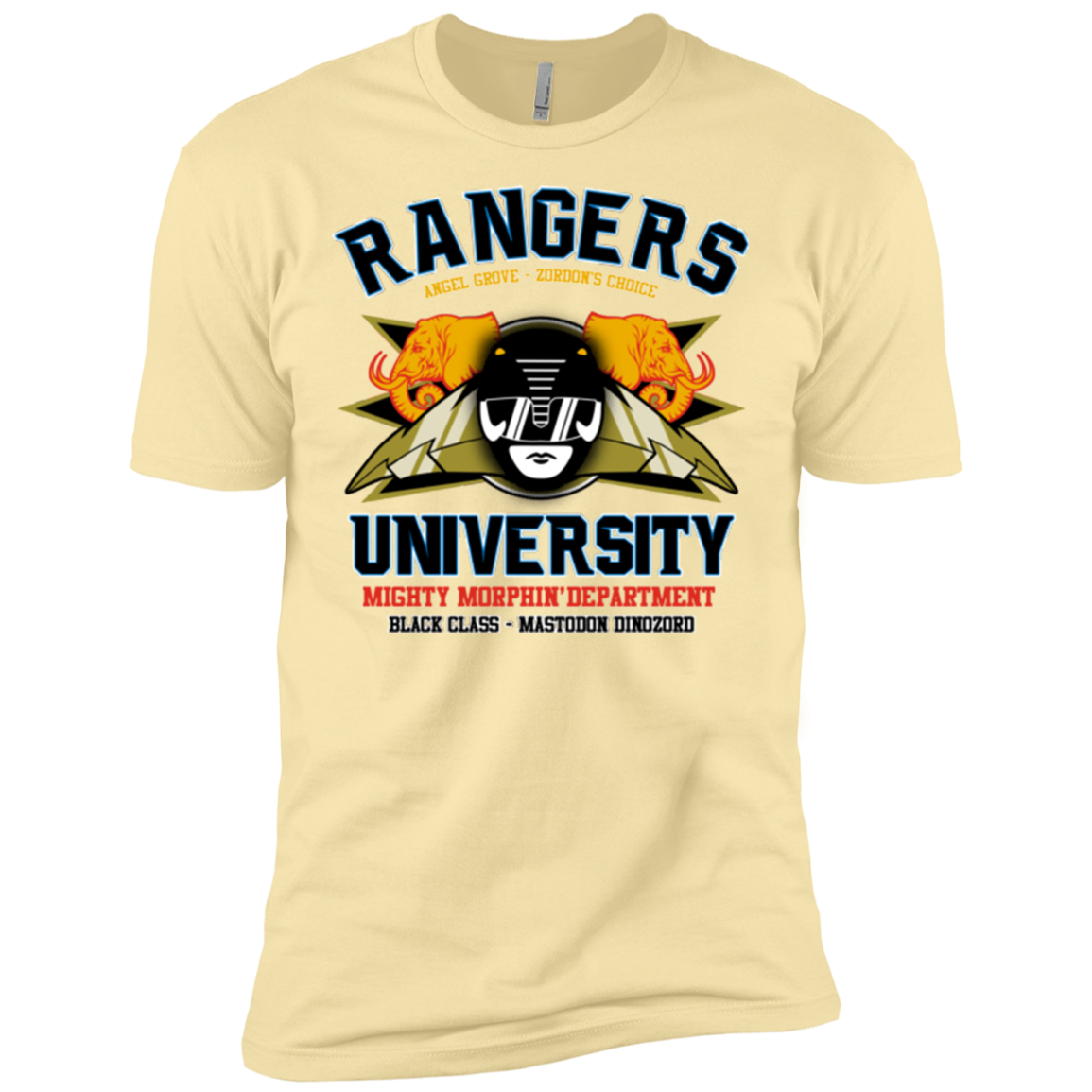 Rangers U Black Ranger Men's Premium T-Shirt