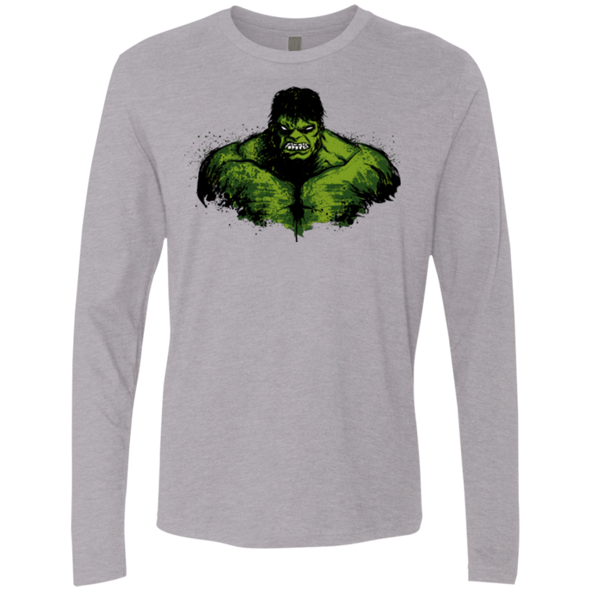 Green Fury Men's Premium Long Sleeve