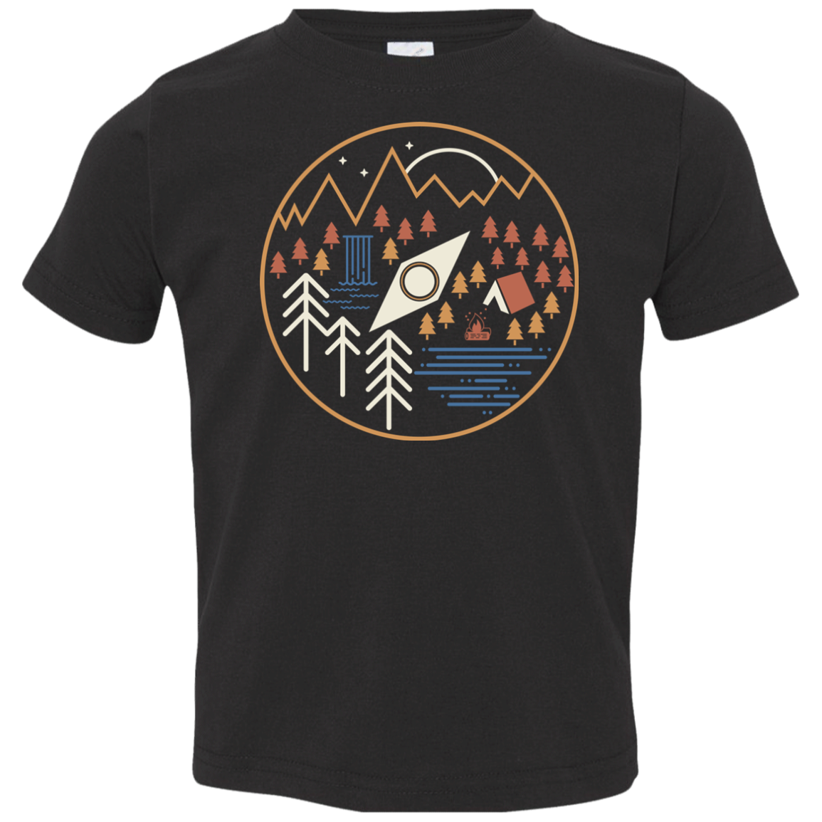 Discover Camping Toddler Premium T-Shirt