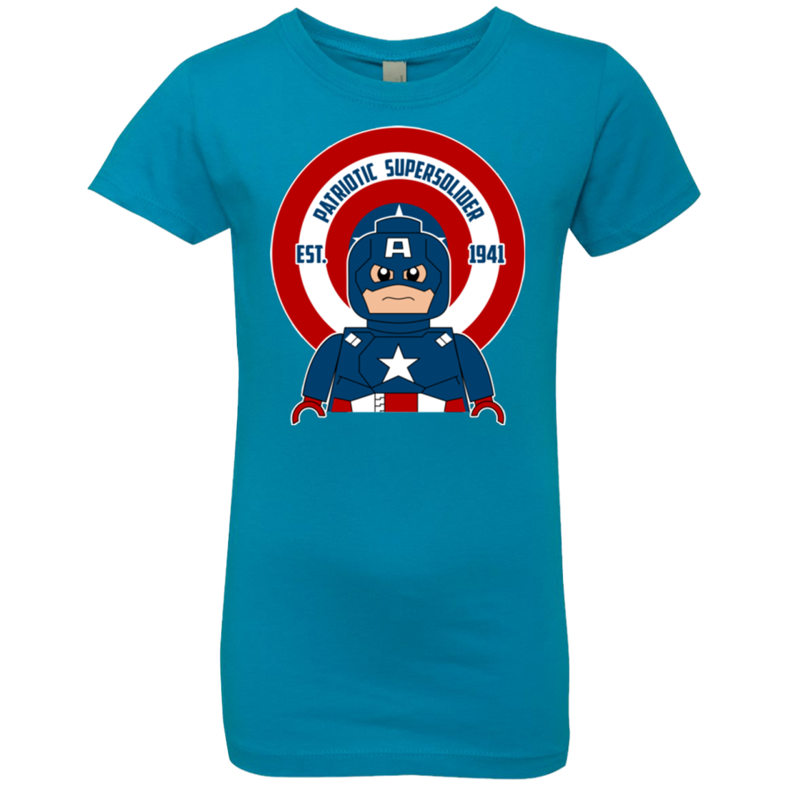Patriotic Supersoldier Girls Premium T-Shirt