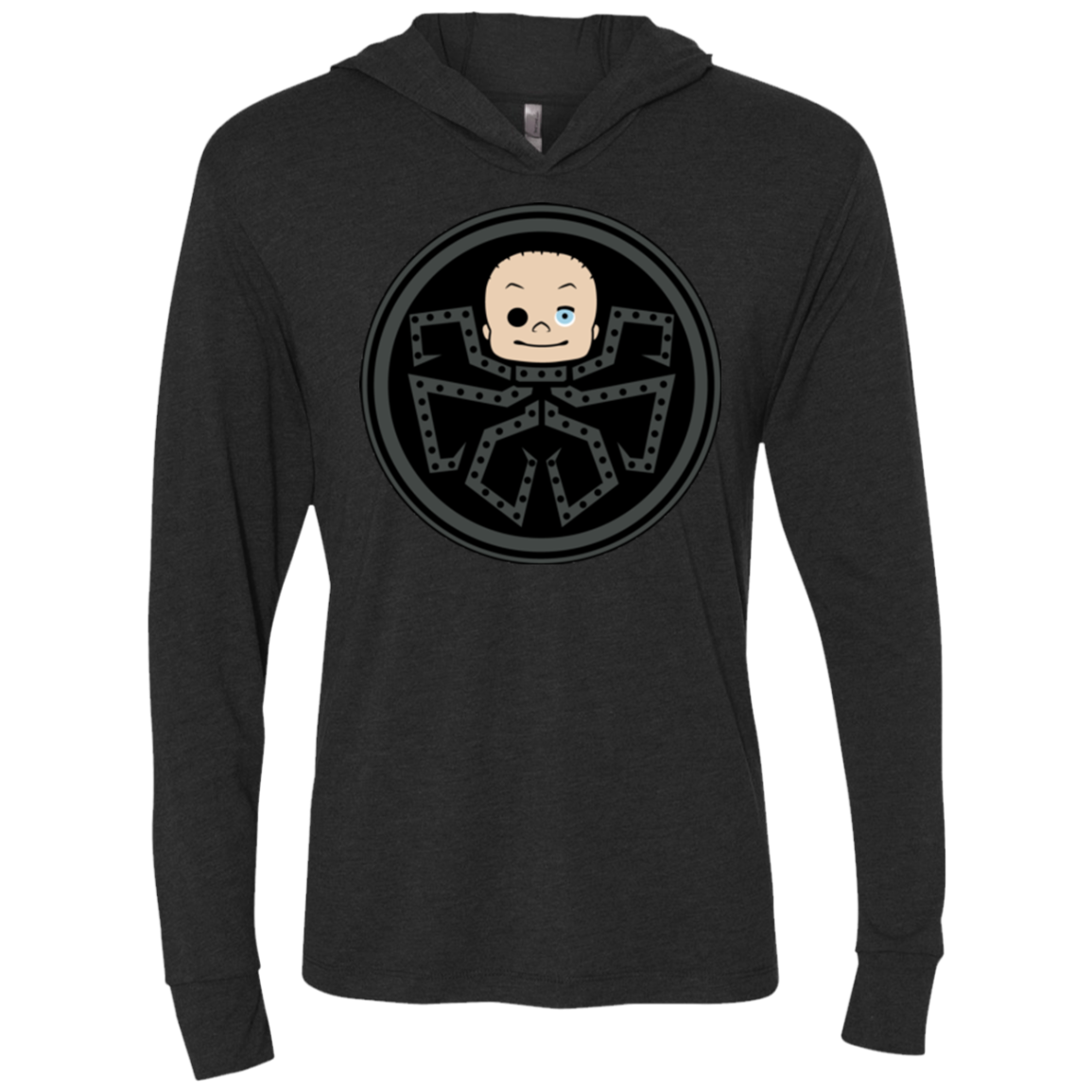 Hail Toys Triblend Long Sleeve Hoodie Tee