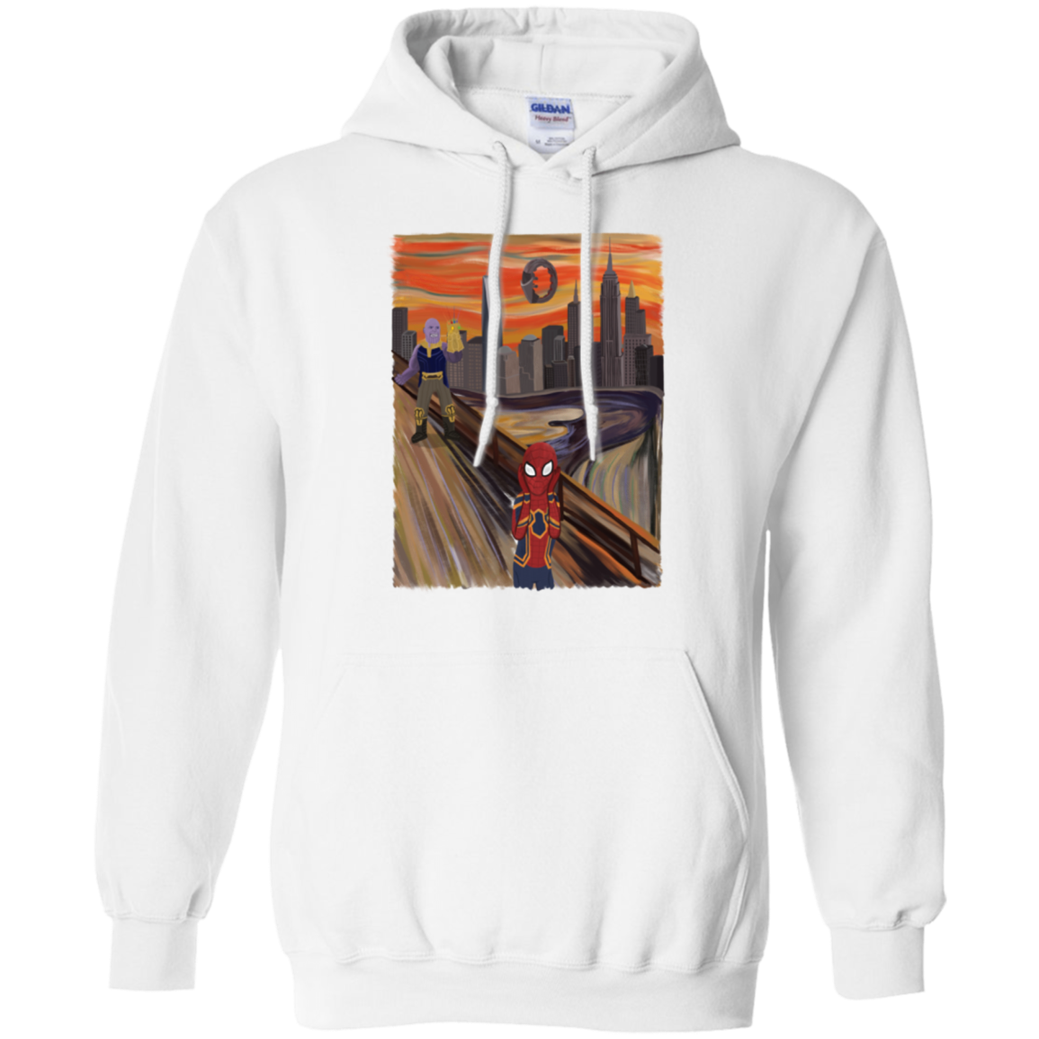 Spider Scream Pullover Hoodie