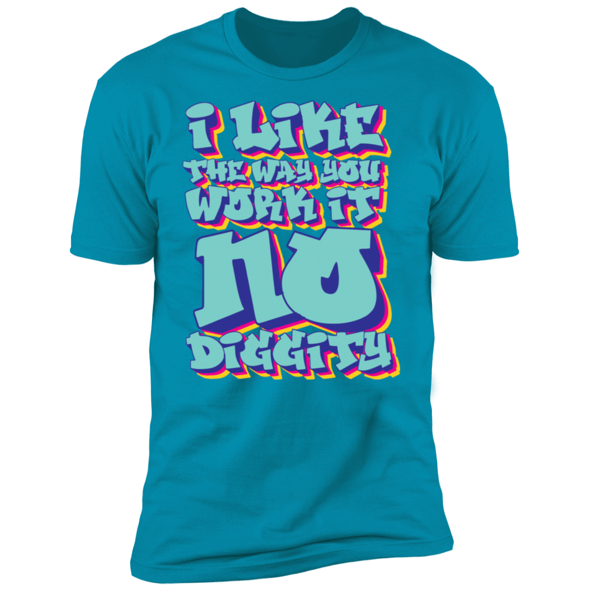 No Diggity Men's Premium T-Shirt