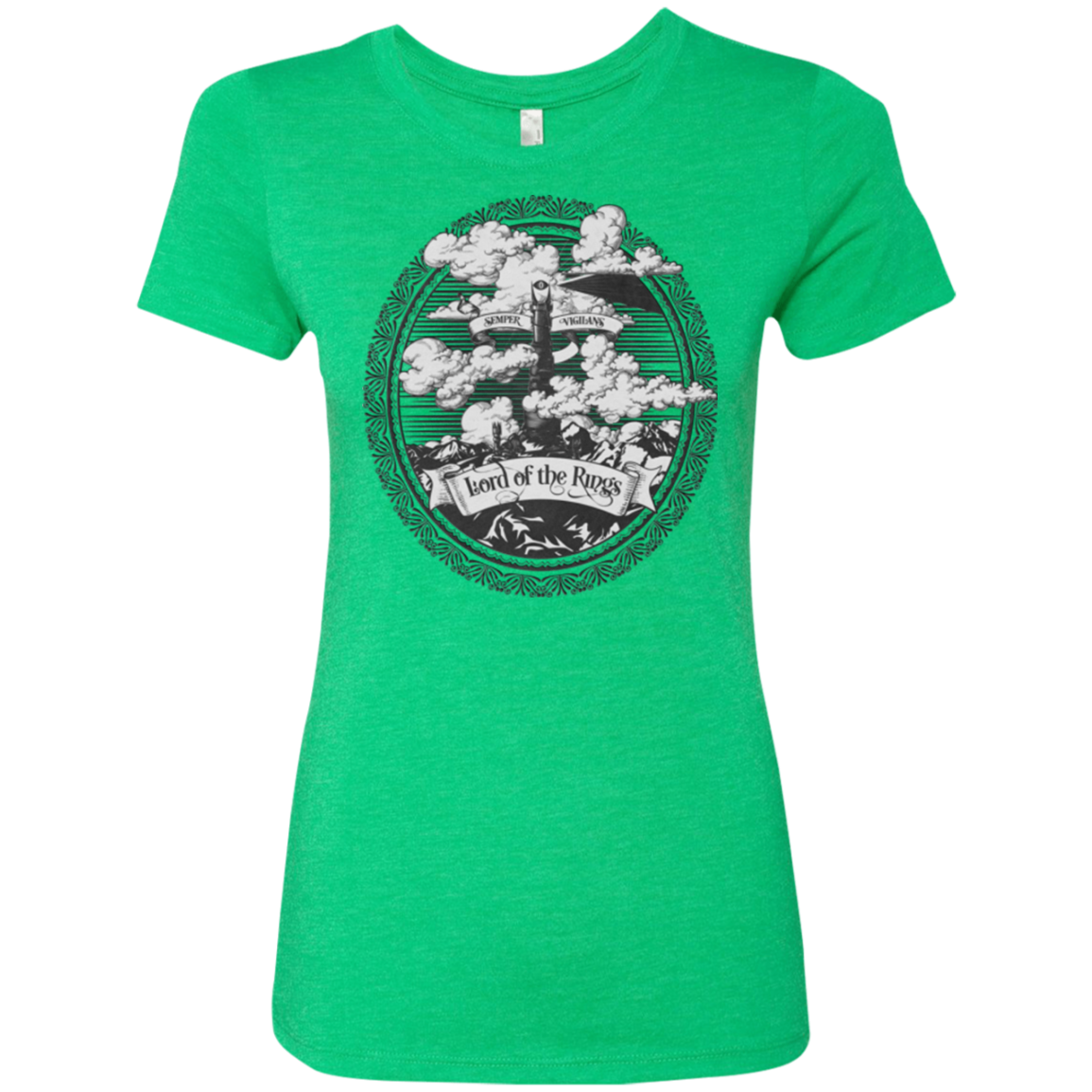 Vintage Mordor Tower Women's Triblend T-Shirt