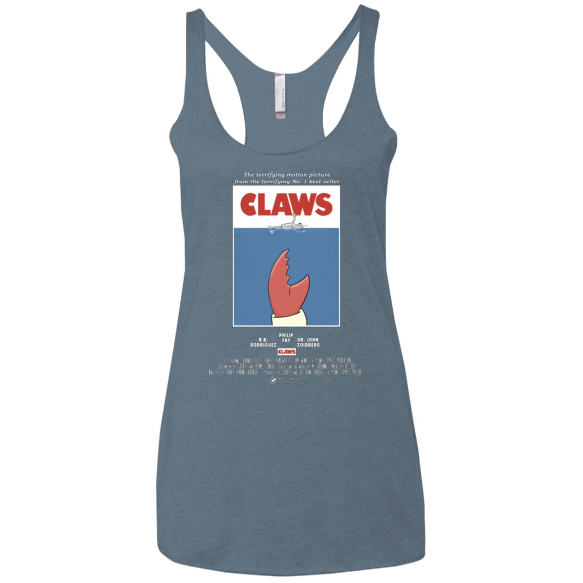 Claws Movie Poster Women's Triblend Racerback Tank