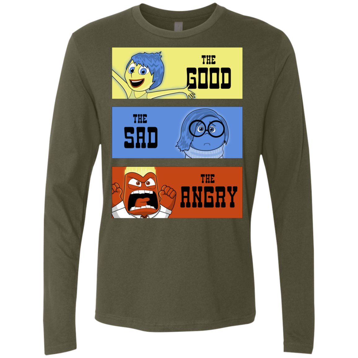 The Good, the Sad & the Angry Men's Premium Long Sleeve
