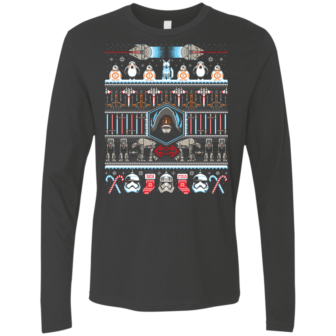 The Last Jedi Men's Premium Long Sleeve