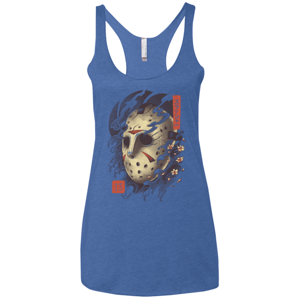Oni Jason Mask Women's Triblend Racerback Tank