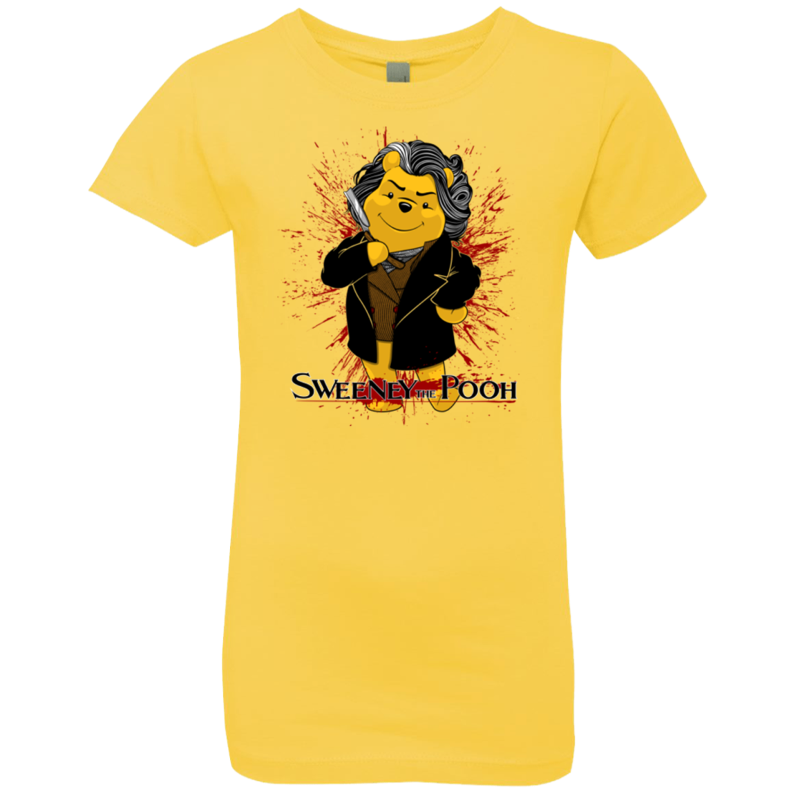 Sweeney the Pooh Girls Premium T-Shirt