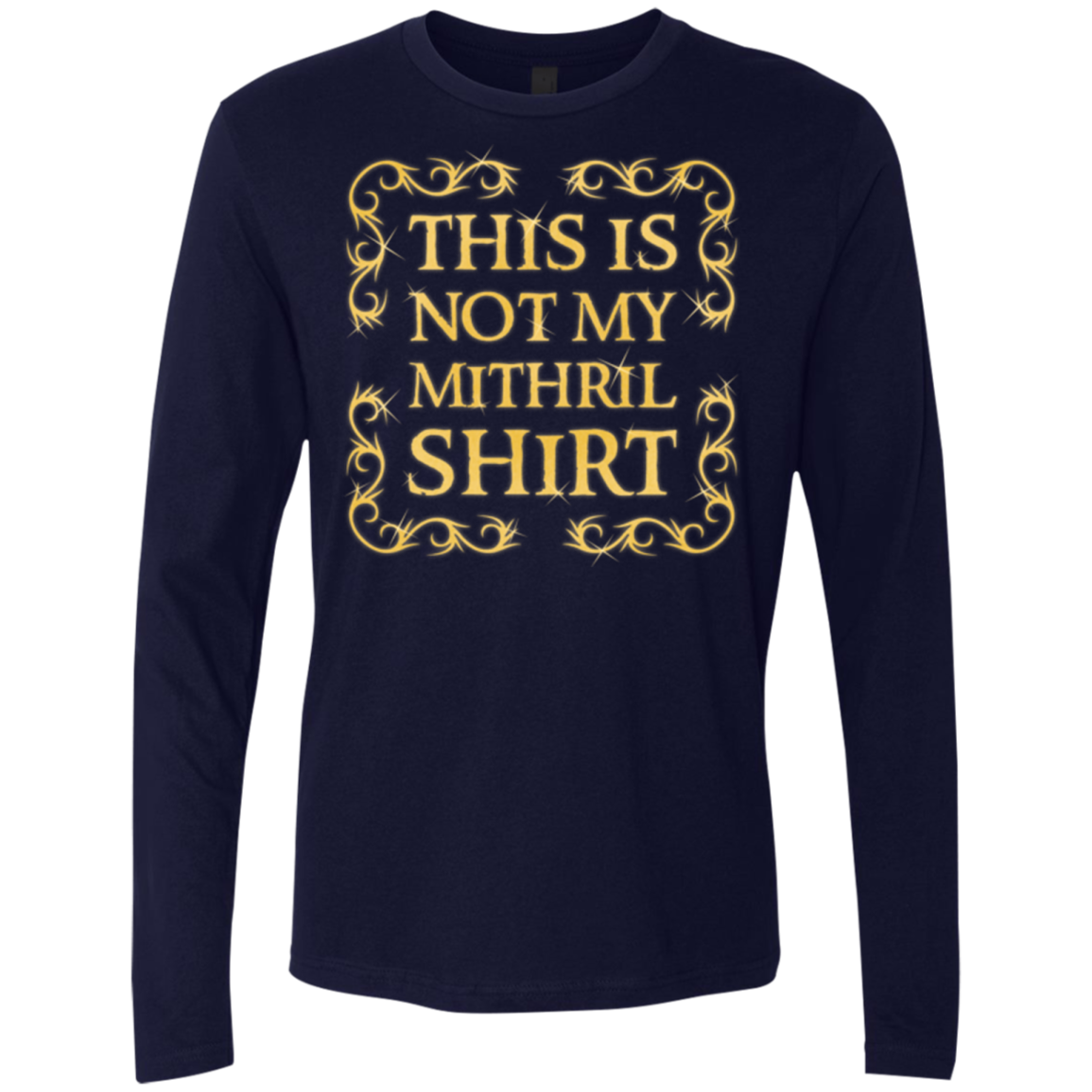 Not my shirt Men's Premium Long Sleeve