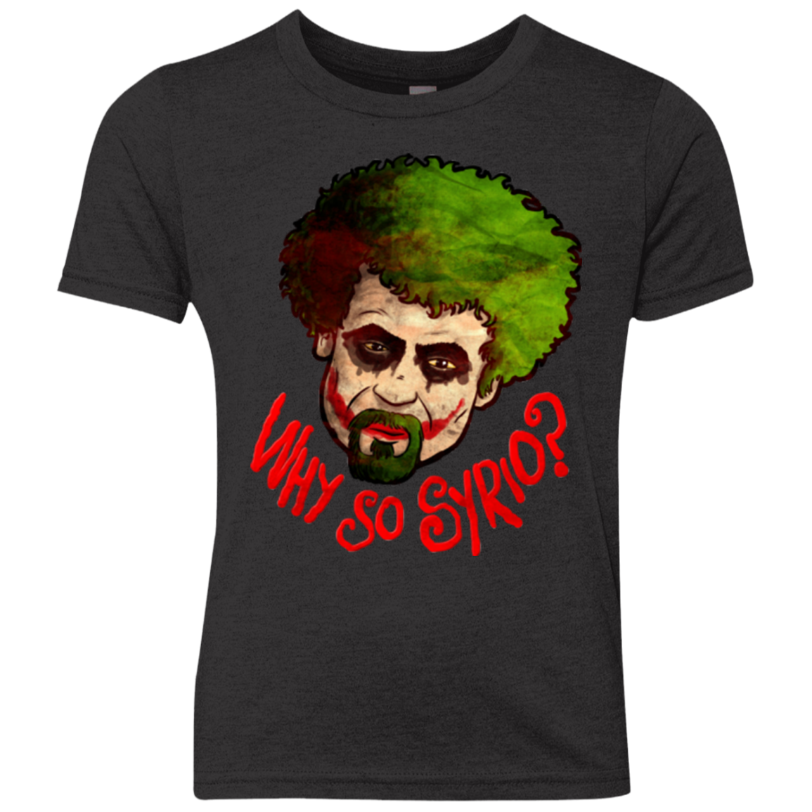 Why So Syrio Youth Triblend T-Shirt
