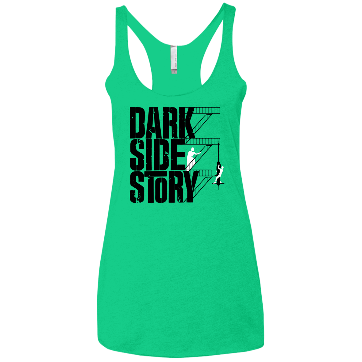 DARKSIDE STORY Women's Triblend Racerback Tank