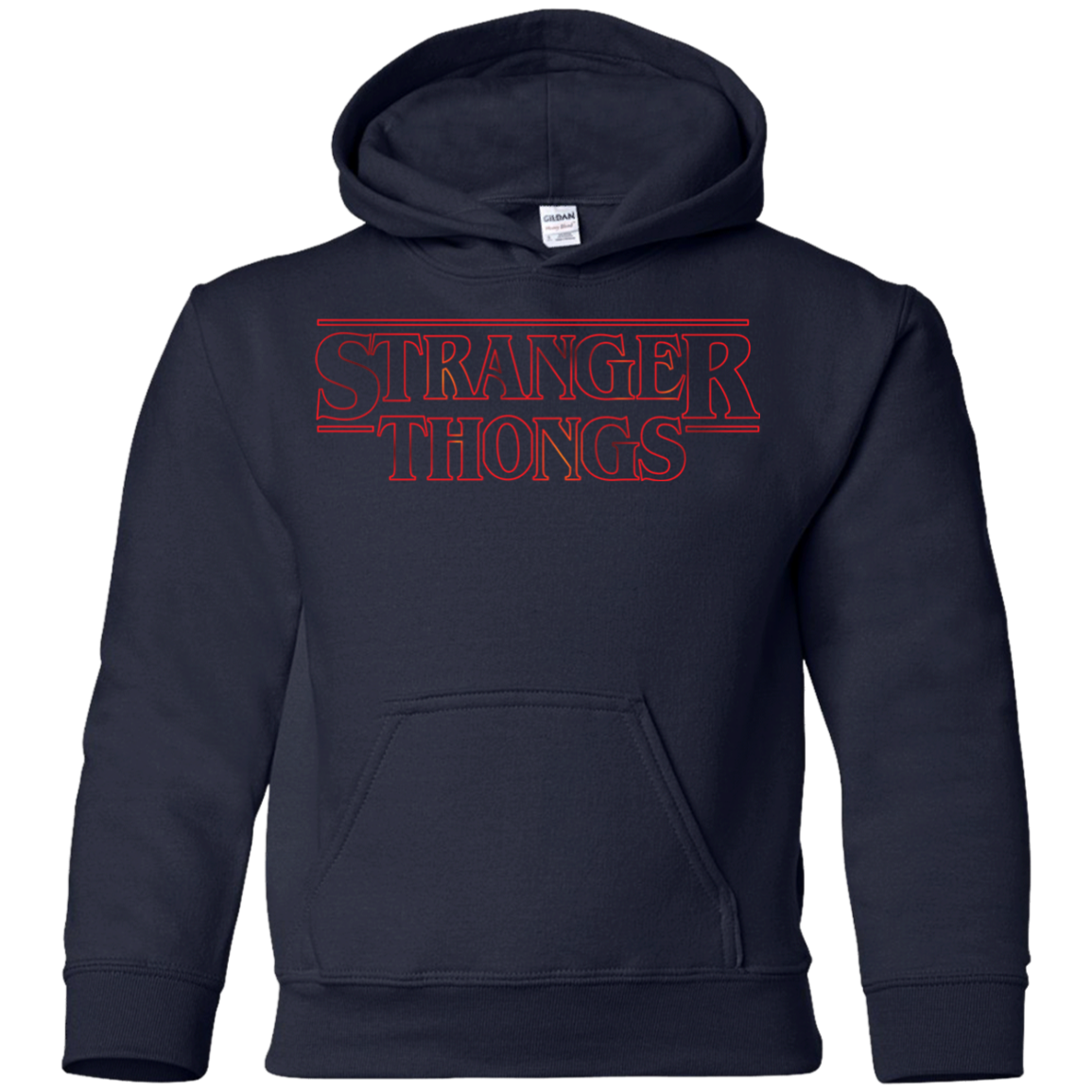 Stranger Thongs Youth Hoodie