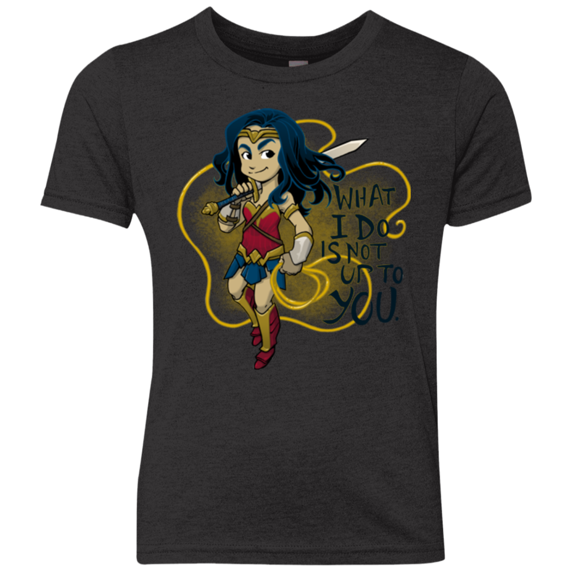 WW Text Youth Triblend T-Shirt