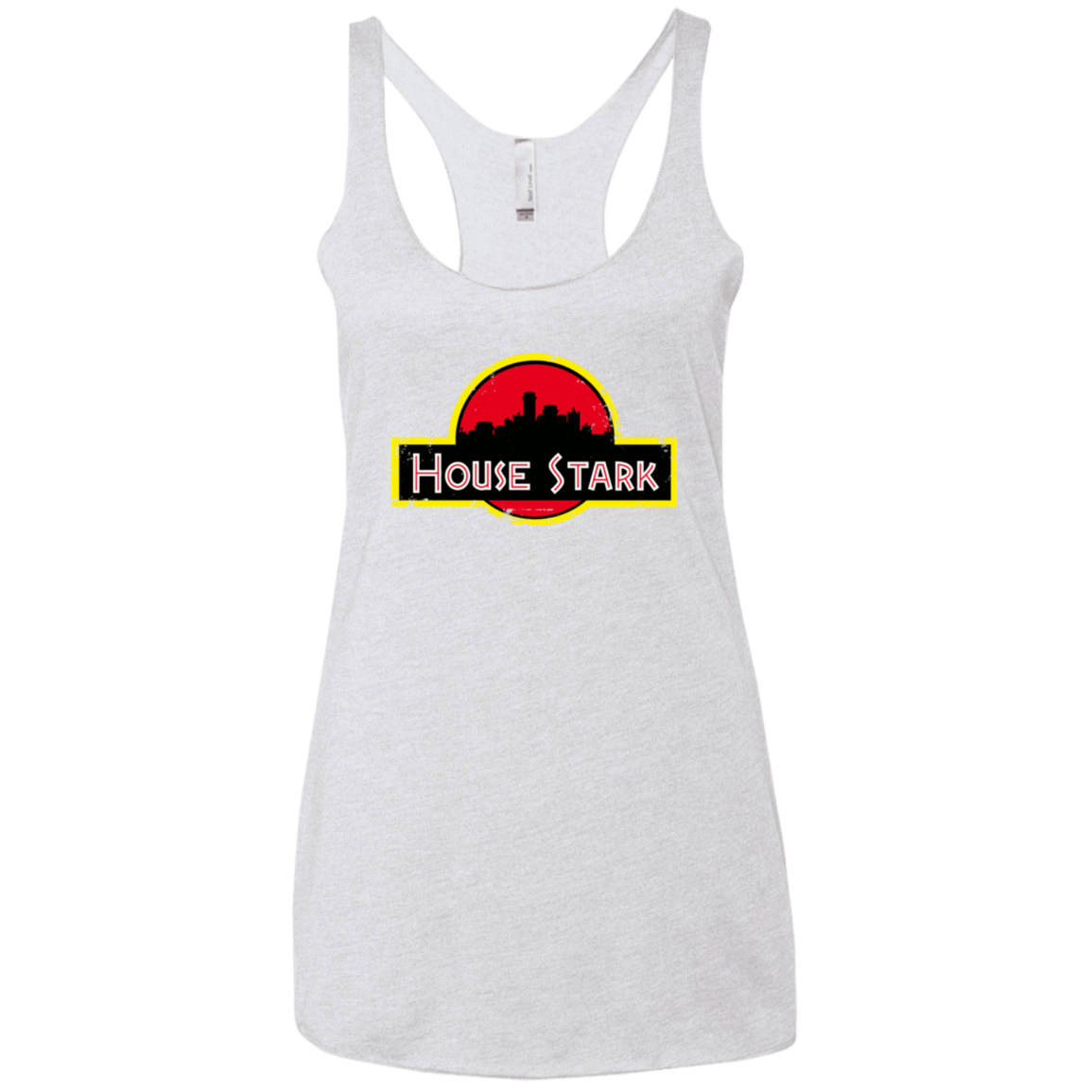House Stark Women's Triblend Racerback Tank
