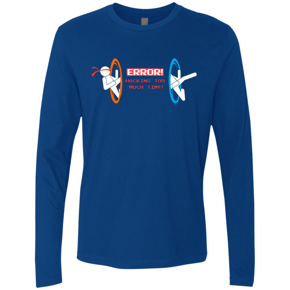 Hacking Error Men's Premium Long Sleeve
