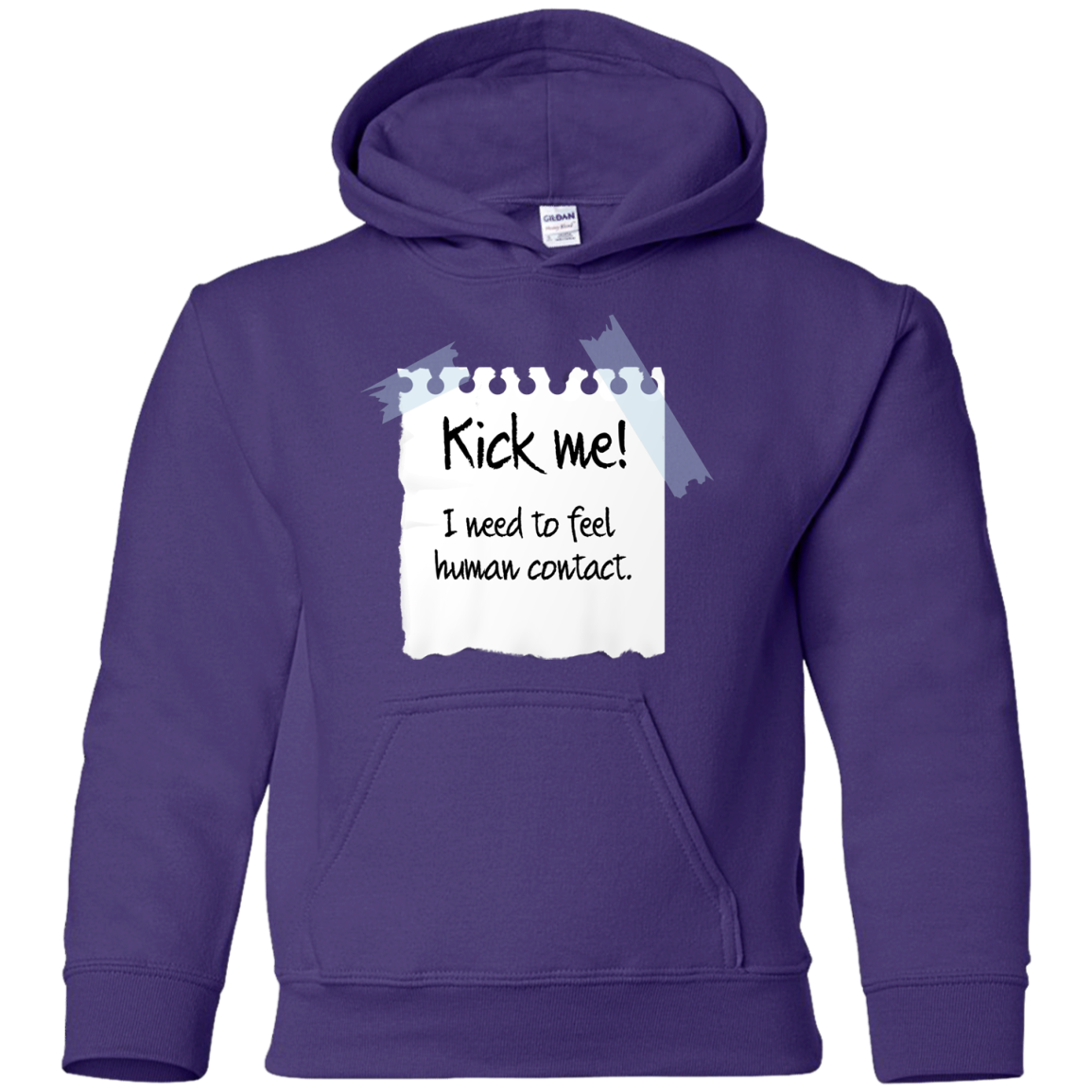 Kick Me Youth Hoodie