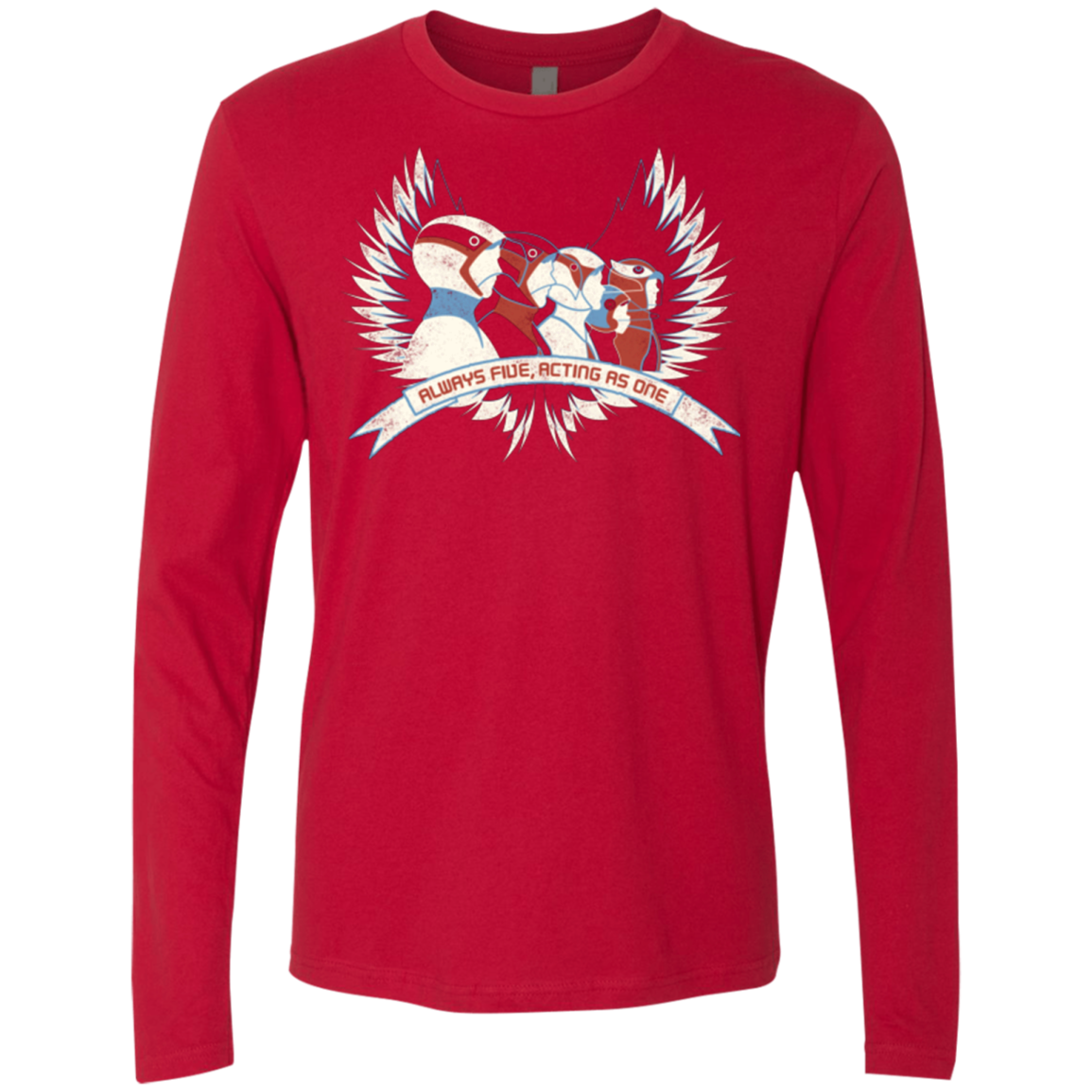 Always Five Acting As One Men's Premium Long Sleeve