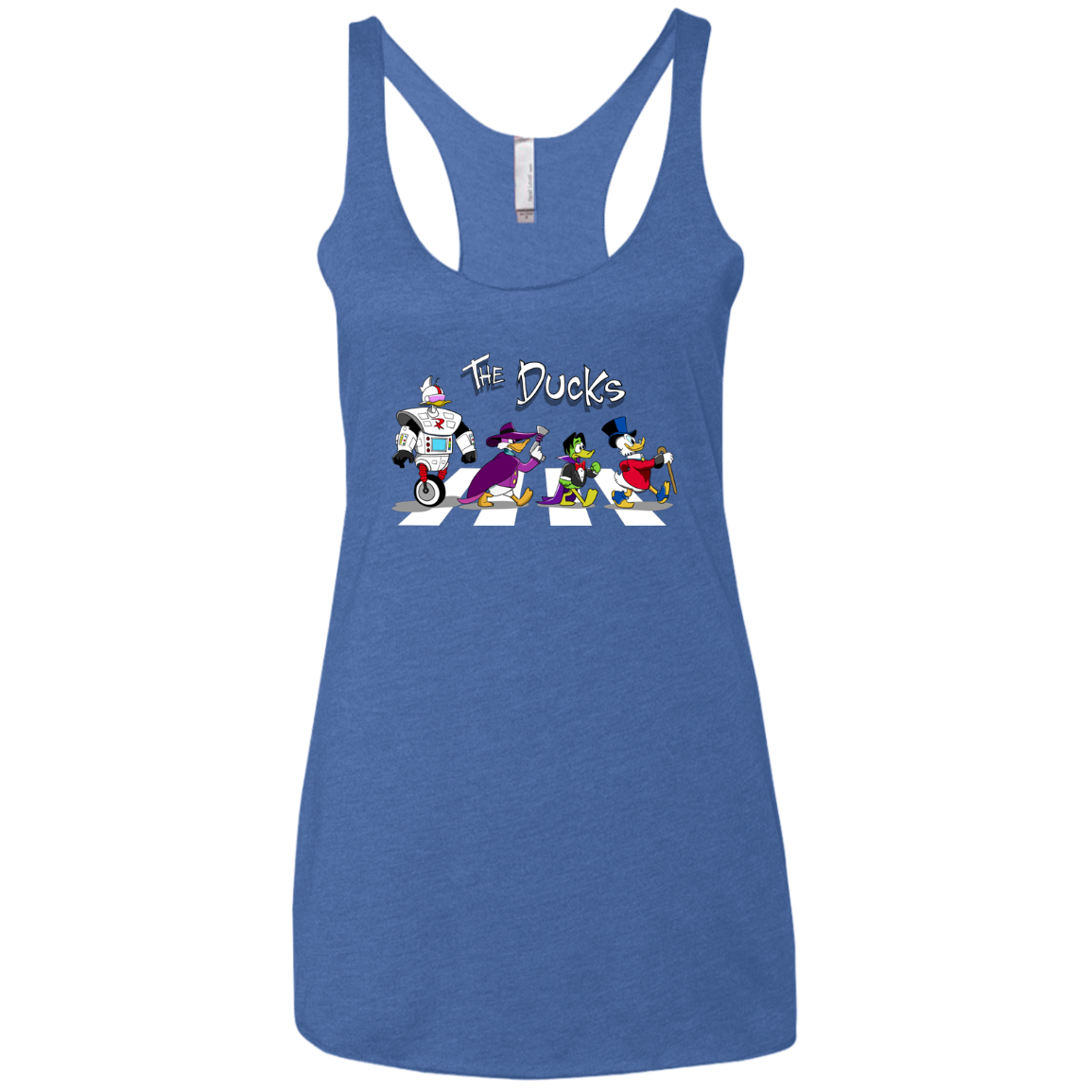 The Ducks Women's Triblend Racerback Tank
